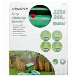 Zavlažovač TURBO oscilační 14661
AquaStar