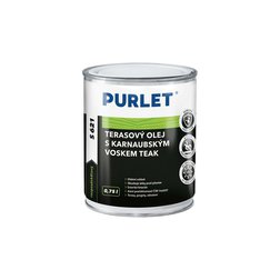 PURLET S 621S Terasový olej s karnaubským voskem/teak (2,5L/bal) syntetický PURLET S 621S Terasový olej s karnaubským voskem/teak (2,5L/bal) syntetický
