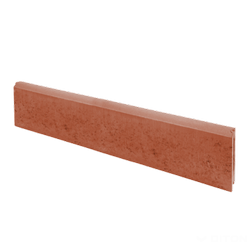 Obrubník záhonový 100x25x5 cm červený (40ks/pal) DITON