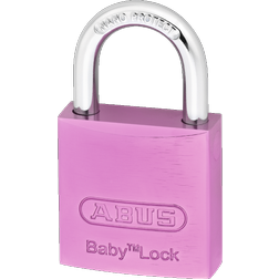 ABUS 645TI/30 Zámek visací BabyLock Titalium růžový, 2 klíče