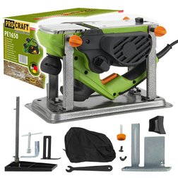 PROCRAFT PE1650 Hoblík elektrický 850W/82mm + držák hoblíku PROCRAFT PE1650 Hoblík elektrický 850W/82mm + držák hoblíku
