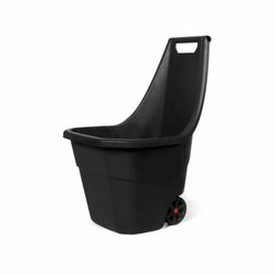 Vozík zahradní 55L 50x61x84cm plast černý Vozík zahradní 55L 50x61x84cm plast černý