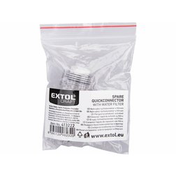 filtr s konektorem pro rychlospojku, průhledný, G 3/4” filtr s konektorem pro rychlospojku, průhledný, G 3/4”