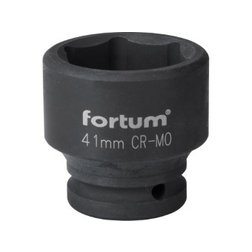 FORTUM Hlavice nástrčná rázová 3/4", 41mm, L 57mm