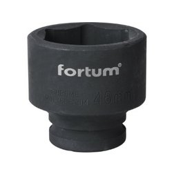 FORTUM Hlavice nástrčná rázová 3/4", 46mm, L 62mm