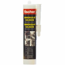 Silikon univerzální bílý 310ml Fischer