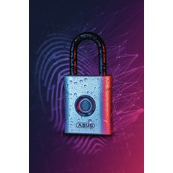 ABUS TOUCH 57/45 Visací zámek na otisk prstu