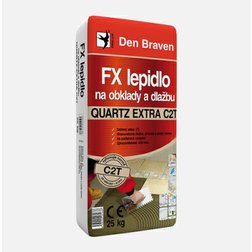 Den Braven Lepidlo FX na obklady a dlažbu QUARTZ EXTRA C2T (25kg/bal)