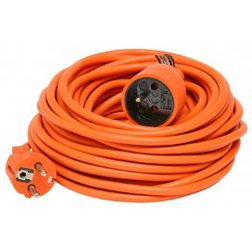 Kabel prodlužovací 20m oranžový max.16A