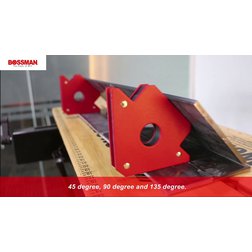 Magnet pro sváření úhlový 30kg / 45°,90°,135°, STREND PRO Magnet pro sváření úhlový 30kg / 45°,90°,135°, STREND PRO