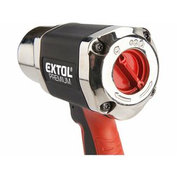 EXTOL PREMIUM 8865014 Utahovák rázový, 1/2", kompozit, pneu, 680Nm