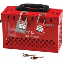 ABUS B835ST startovací sada Bezpečnostní schránka Redbox na klíče Lockout / Tagout