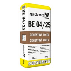 QUICK-MIX BE-04/25 Beton - cementový potěr 25MPa (30kg/pyt)