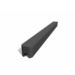 Betonový sloupek hladký koncový grafit 1750 mm (nadzemní výška)