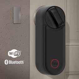 YALE chytrý zámek LINUS Smart Lock L2, ČERNÁ