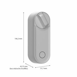 YALE chytrý zámek LINUS Smart Lock L2, STŘÍBRNÁ