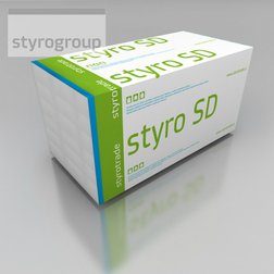 EPS STYRO SD 140mm BÍLÁ 150 - 1250x600x140 mm pěnový polystyren (3m2/bal)