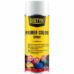 Opravná barva DISTYK primer color sprej grafitová černá 400ml