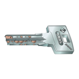 Výroba kopie klíče ABUS BRAVUS 3000