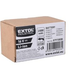 baterie akumulátorová, 16V Li-ion, 2000mAh baterie akumulátorová, 16V Li-ion, 2000mAh