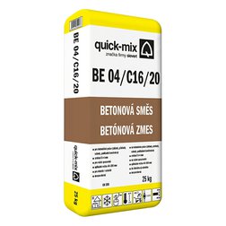 QUICK-MIX BE-04/C16/20 Beton - betonová směs 20MPa (25kg/pyt)