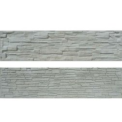 Betonový panel štípaný kámen 2-str. přírodní 2000x500x40mm