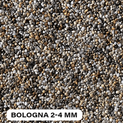 Kamenný koberec říční oblázky BOLOGNA 2-4mm (kamínky + pojivo) - Interiér (26,4kg/bal)