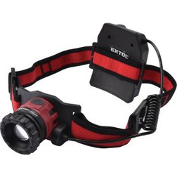 čelovka 450lm CREE XPL, USB nabíjení, 10W CREE XPL, funkce ZOOM