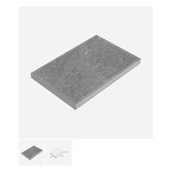 Betonová dlažba /60x40x4cm/přírodní hladká PRESBETON
