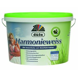 Dufa Harmonieweiss interiérová disperzní barva pro alergiky (10 L/bal) bílá