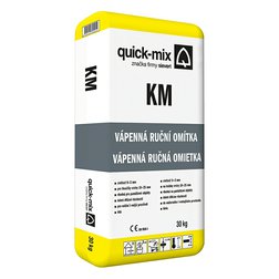 QUICK-MIX KM Vápenná ruční omítka (30kg/pyt)