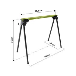 koza stavební skládací 1kus, nosnost 450kg, výška 76,5cm