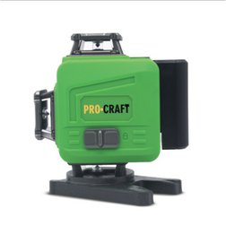 PROCRAFT LE-4GL Laser zelený 4D liniový, křížový samonivelační