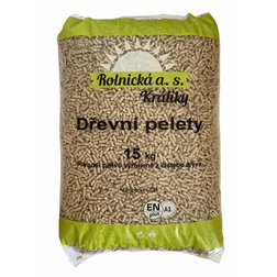 Dřevěné pelety EN A1 (15kg/bal)